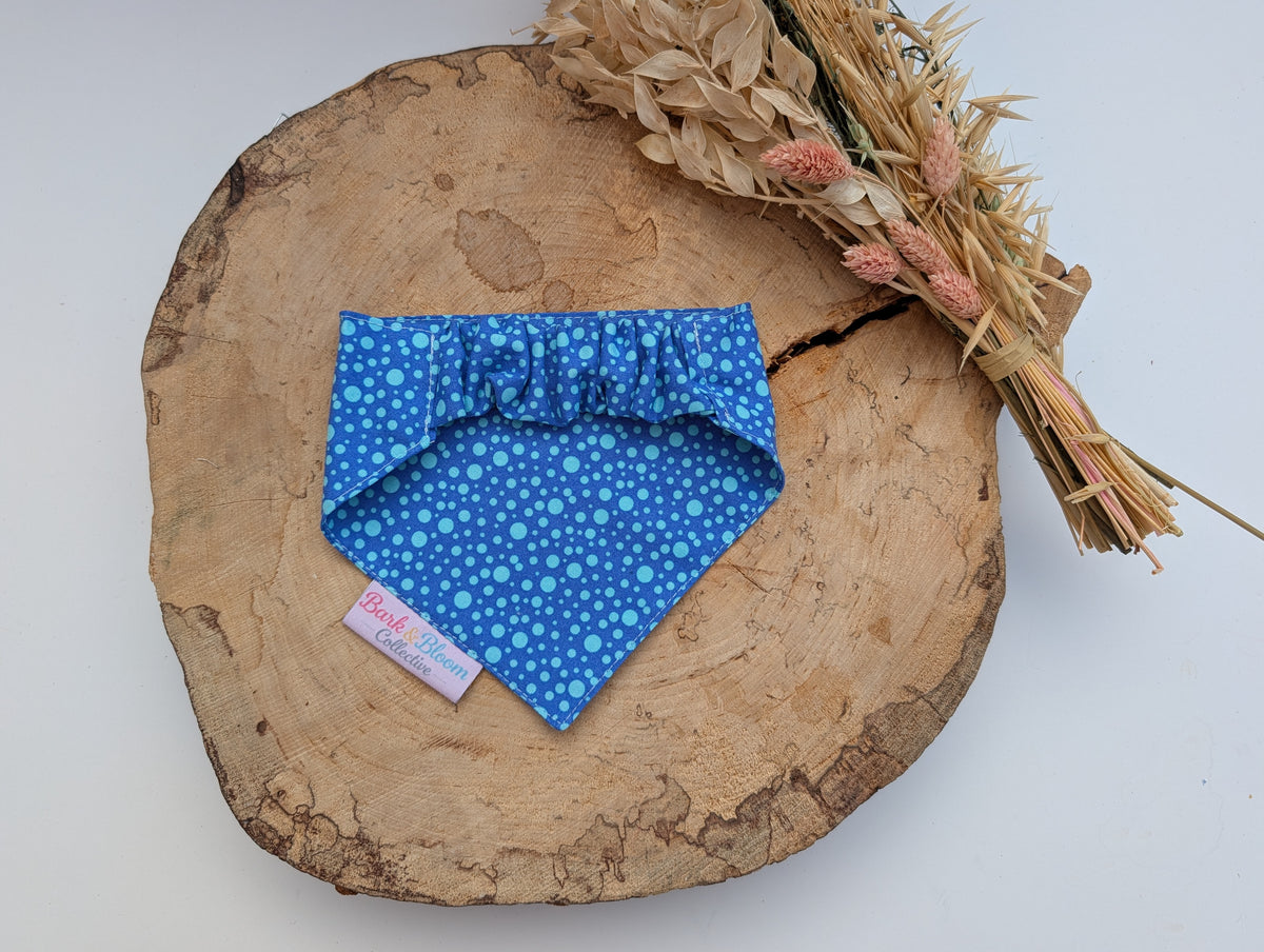 Blueberry Confetti Dog Bandana