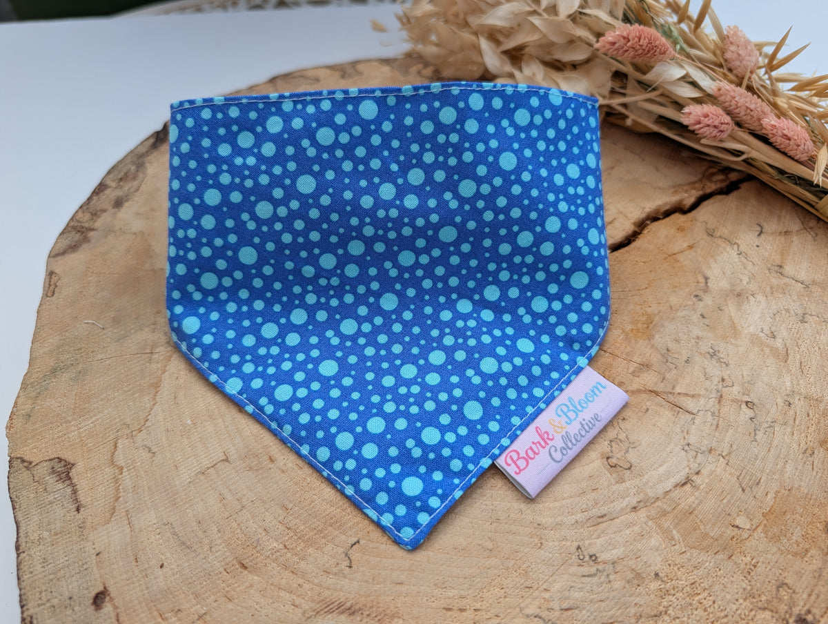 Blueberry Confetti Dog Bandana